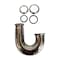 Thrifco Plumbing 22 Gauge 1-1/2 Inch x 1-1/4 Inch Chrome Plated Brass Tubular Ch 4400652 - alternate 3